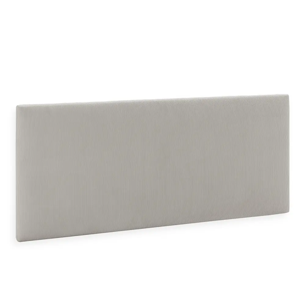 Certificado Ecológico Cabecero tapizado bari 160x60 cm gris