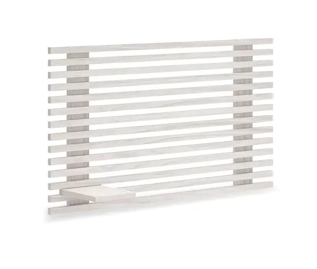 Cabecero 115x65cm blanco madera lacado IBIZA