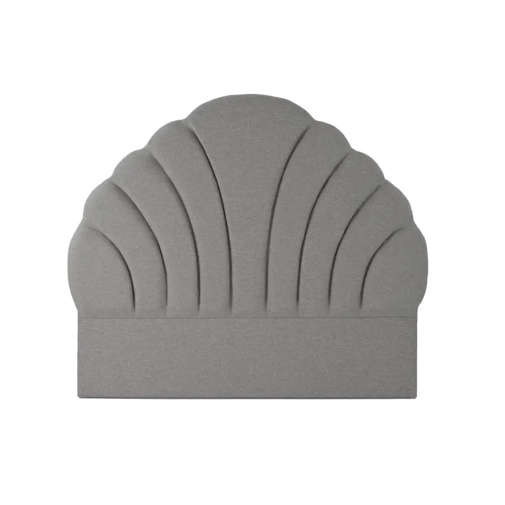 CABECERO CAMA POLIESTER MDF 189X8X180 GRIS
