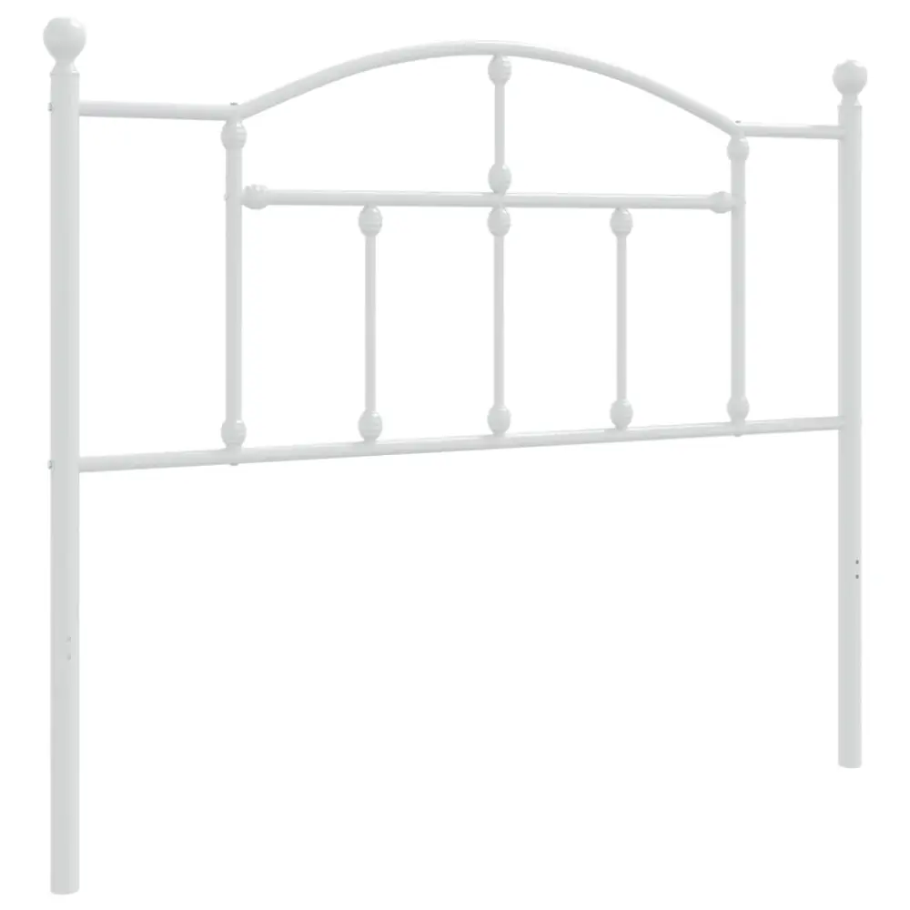 vidaXL cabecero de acero blanco 107 cm | Envío Rápido y Gratis