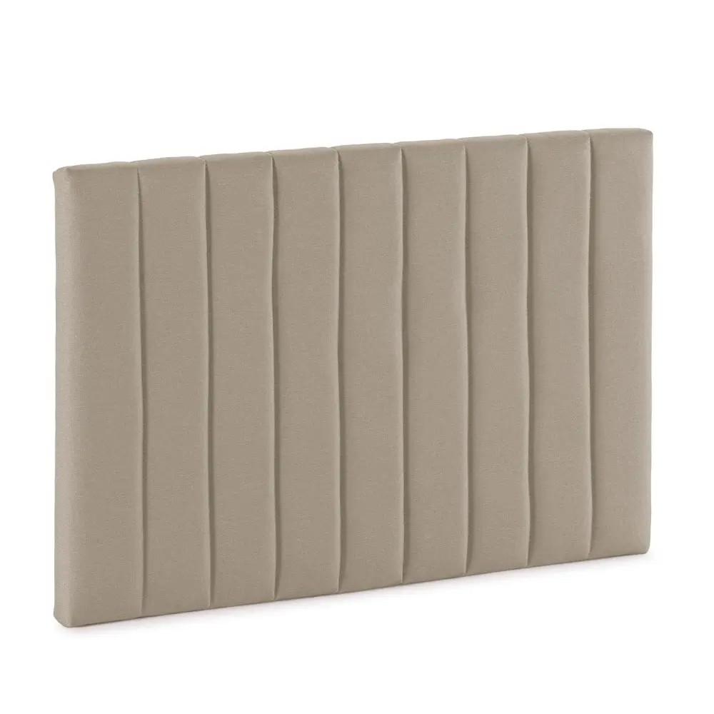 Cabecero eris tapizado 90x60 cm beis