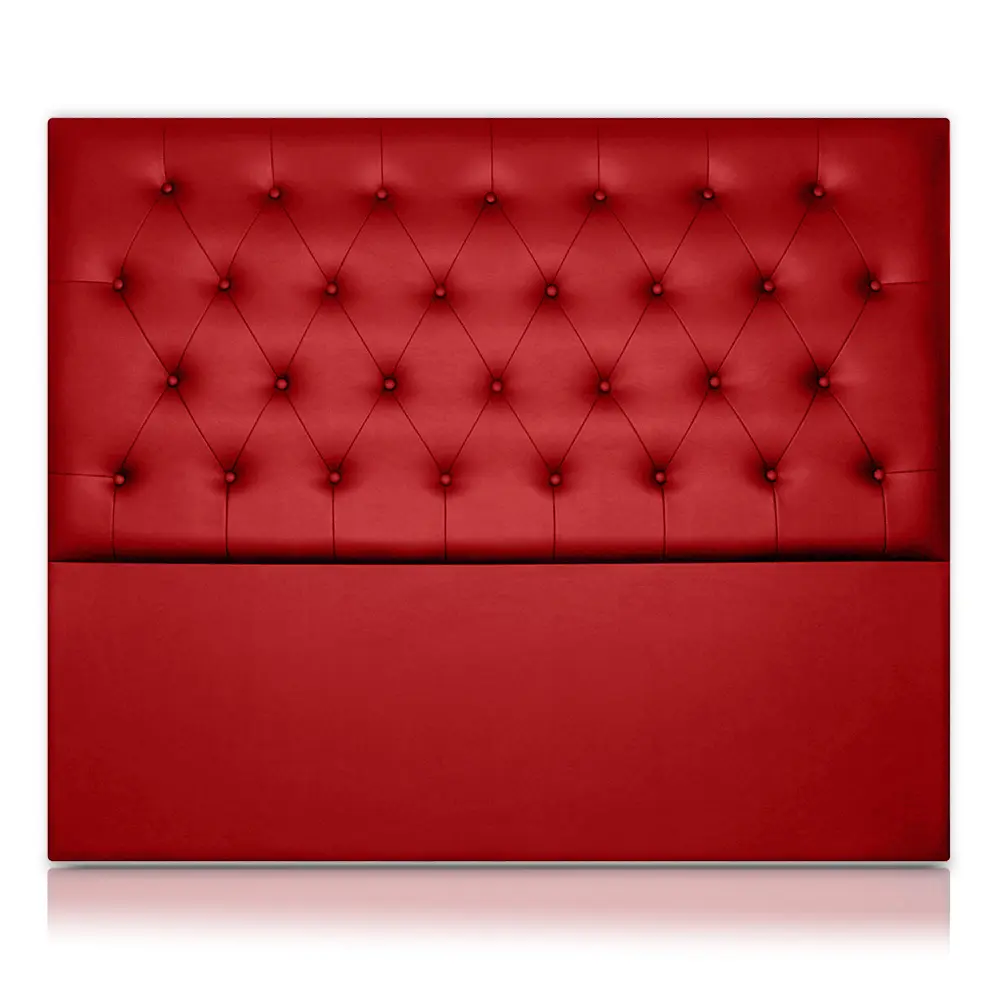Cabeceros afrodita tapizado polipiel rojo 90x120 de sonnomattress