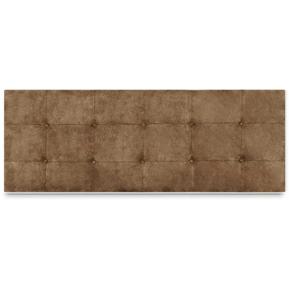 Cabeceros artemisa tapizado nido antimanchas choco 210x55 de sonnomattress