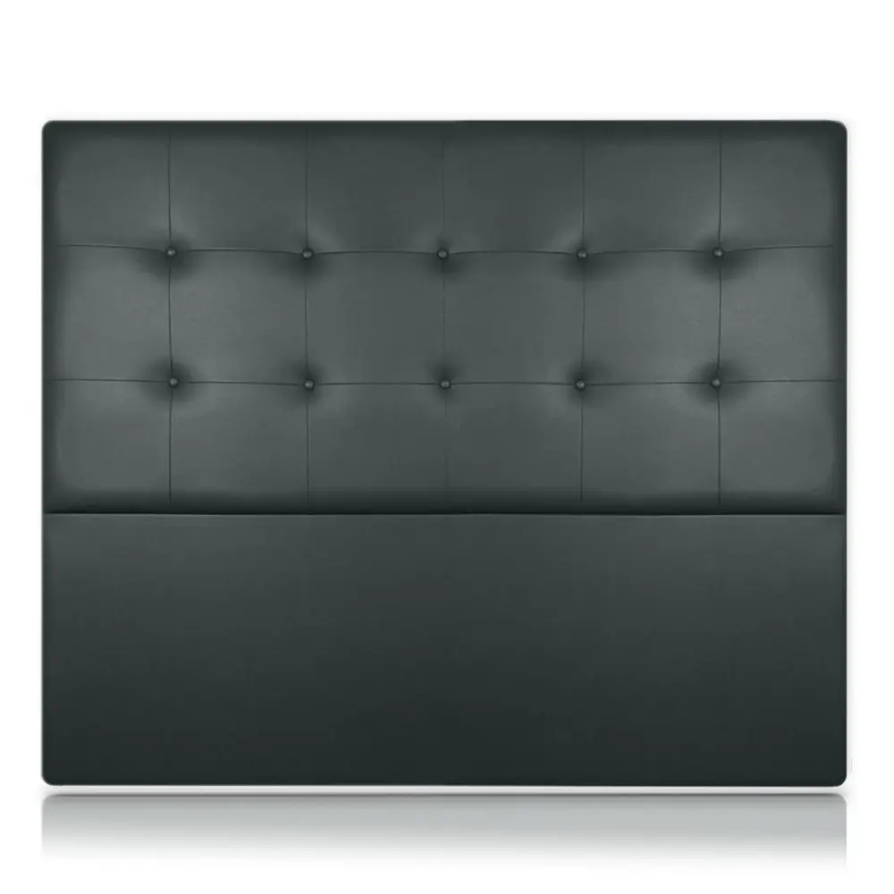 Cabeceros atenea tapizado polipiel gris 170x120 de sonnomattress