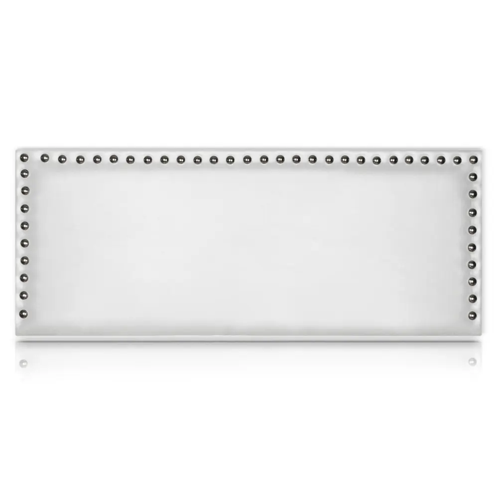 Cabeceros dafne tapizado polipiel blanco 210x55 de sonnomattress