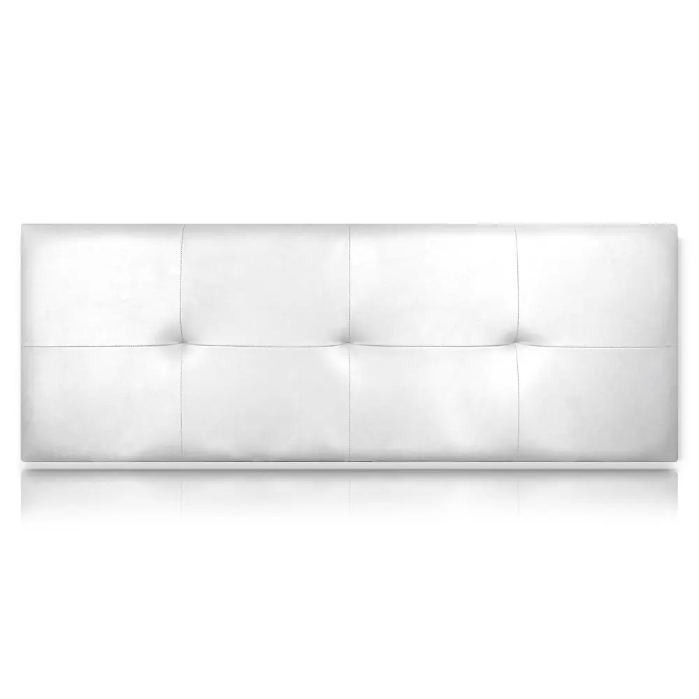 Cabeceros zeus tapizado polipiel blanco 130x50 de sonnomattress
