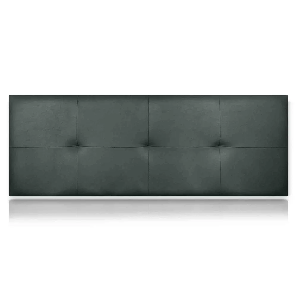 Cabeceros zeus tapizado polipiel gris 90x50 de sonnomattress