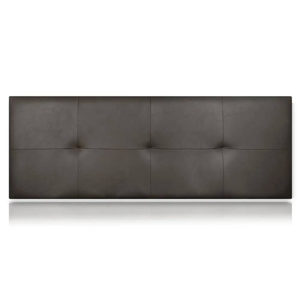 Cabeceros zeus tapizado polipiel marron 115x50 de sonnomattress