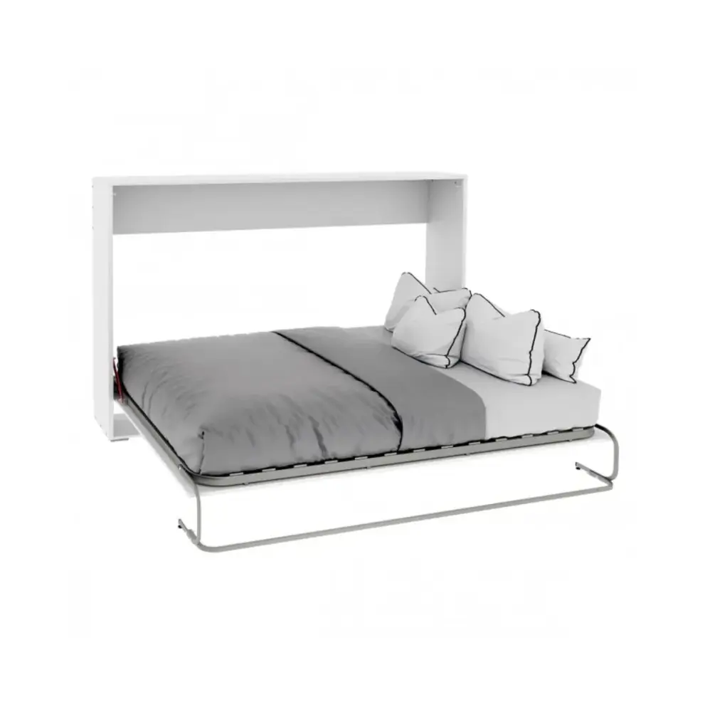Cama doble abatible Limbo somier incluido blanco