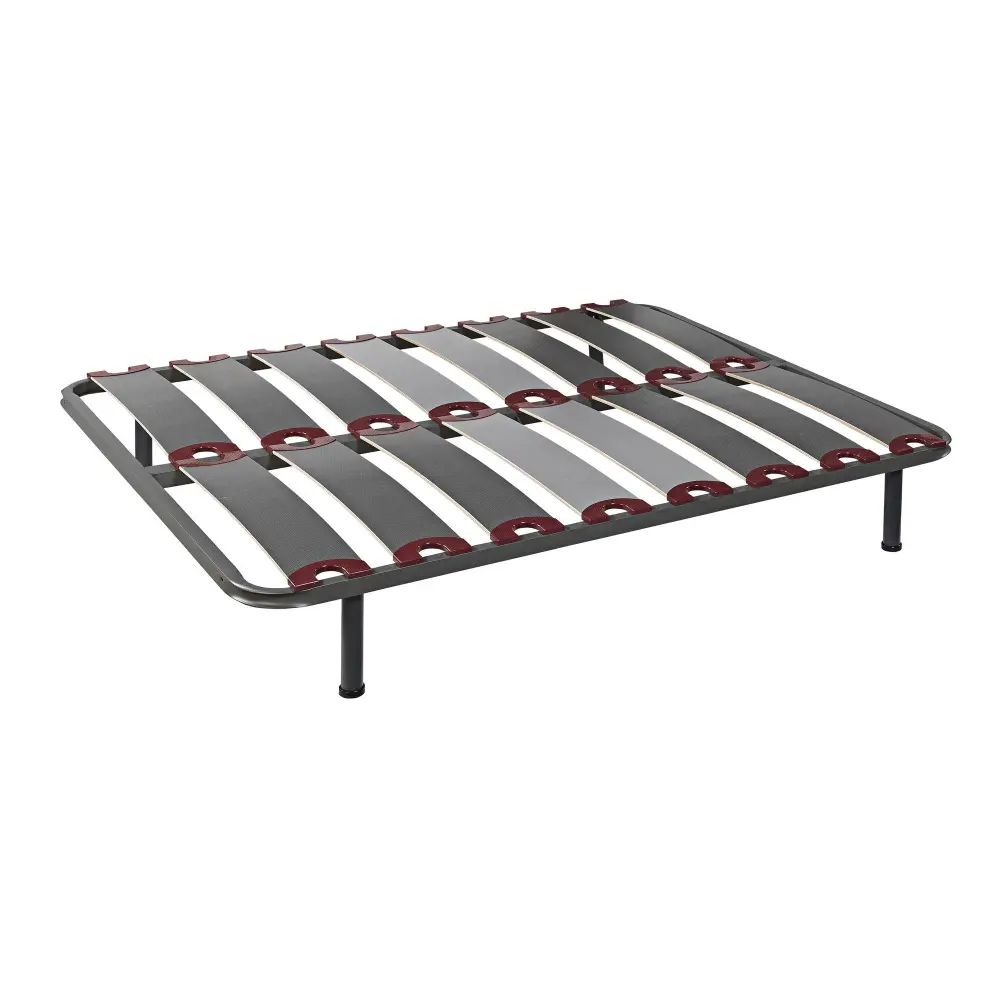 Somier relax sophie de lamas anchas para un mayor confort- 105x200 cm