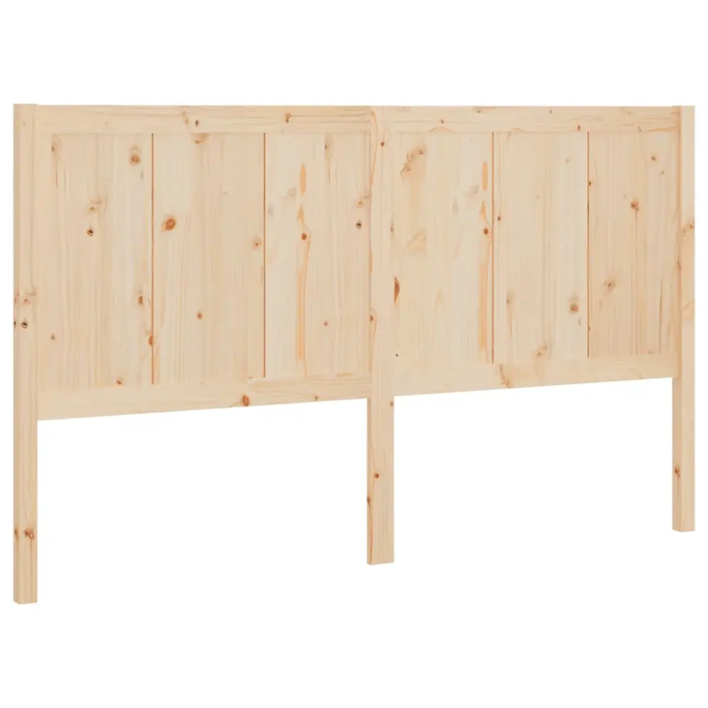 vidaXL cabecero de cama madera maciza de pino 185,5x4x100 cm