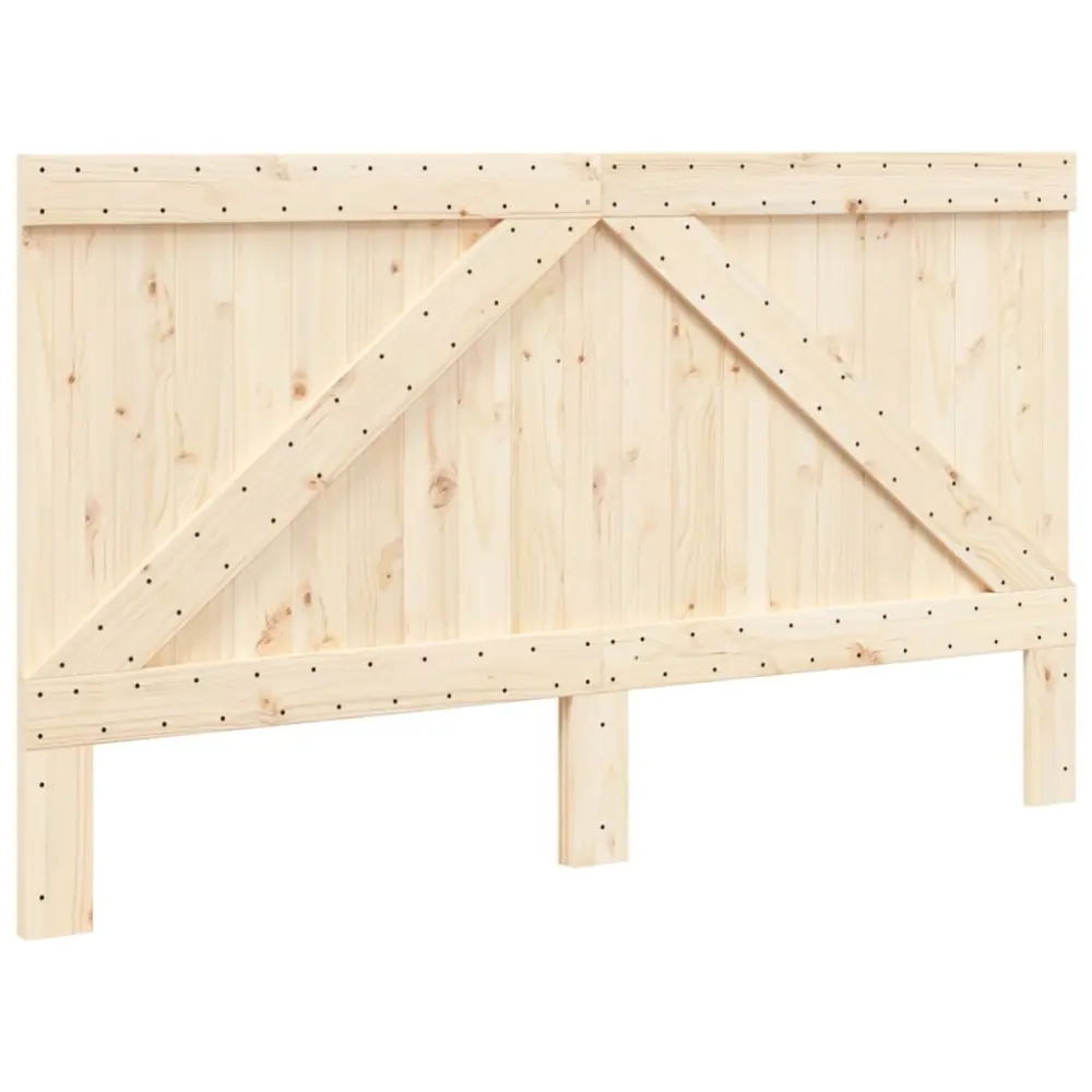 vidaXL cabecero de madera maciza de pino 180x104 cm