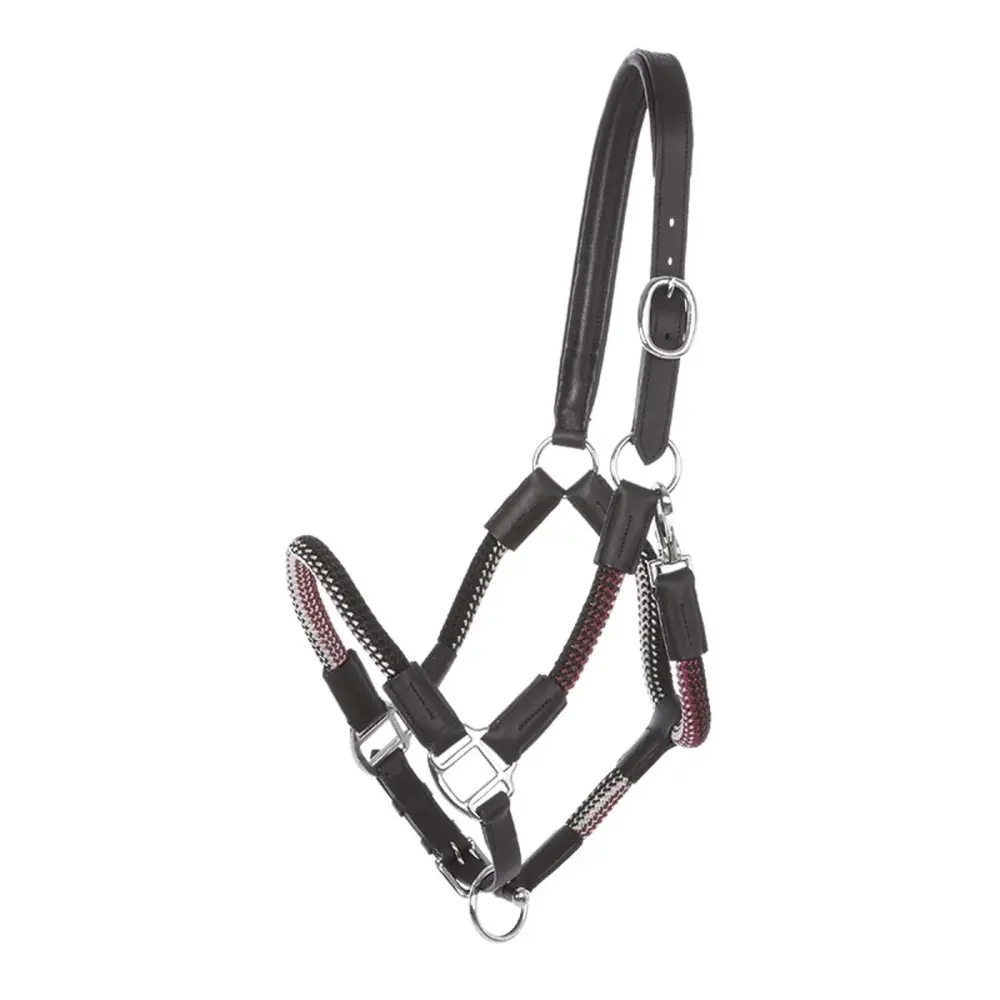 Cavo Cabezada de Cuadra de Cuerda con Ramal Black/Dark Red P