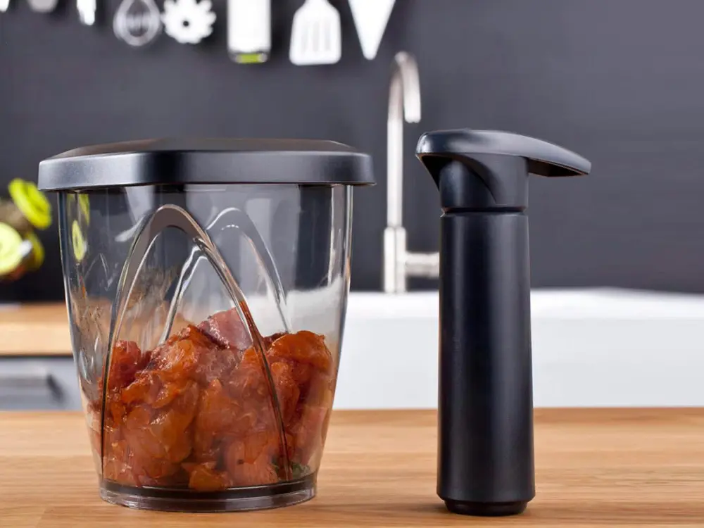 Conservador de Cafe con Bomba al Vacio Vacu Vin