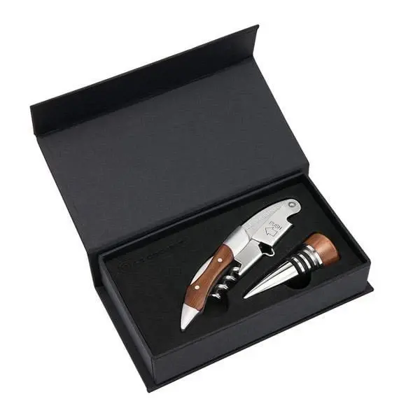 Le Creuset GS 190 En madera Waiter's Corkscrew & Stopper "Sommelier"