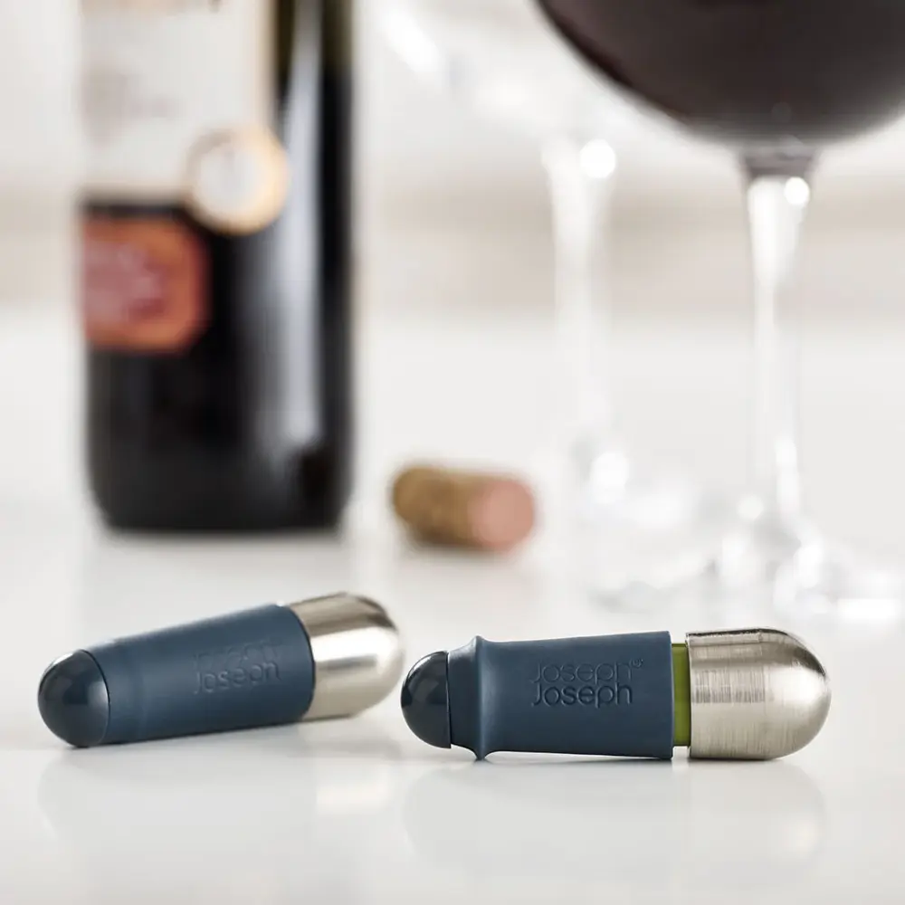 Licuadora de Vaso Set 2 Joseph Joseph BarWise™ Closing Wine Stoppers