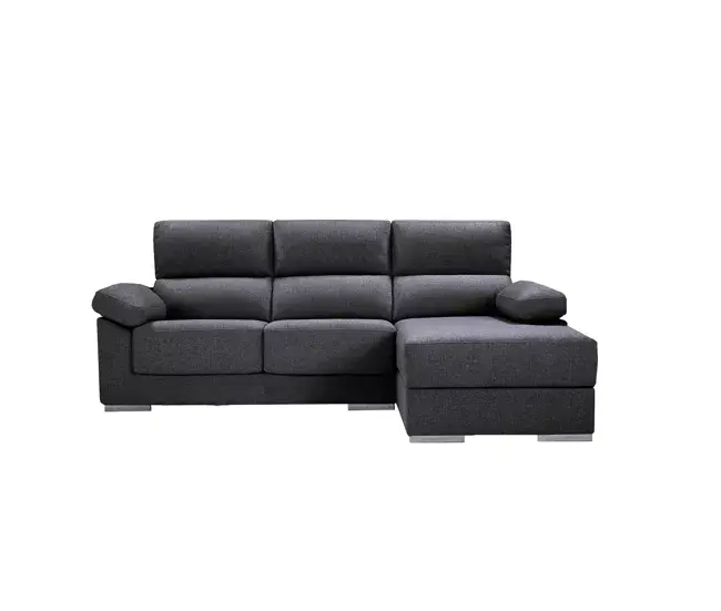Certificado FSC Chaise longue derecha S NOEMI color antracita