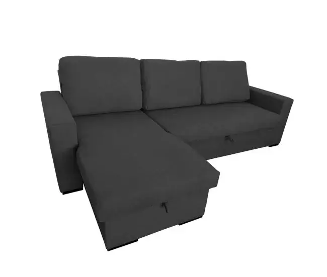 Puff Otomano Chaiselonge cama Galicia (Color: Antracita)