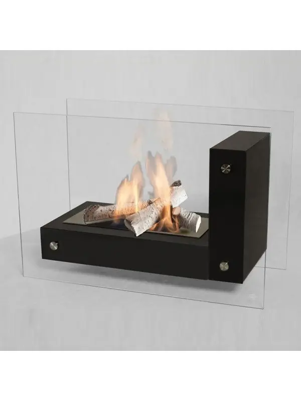 Apo l glass - biochimenea independiente en varios colores - negro