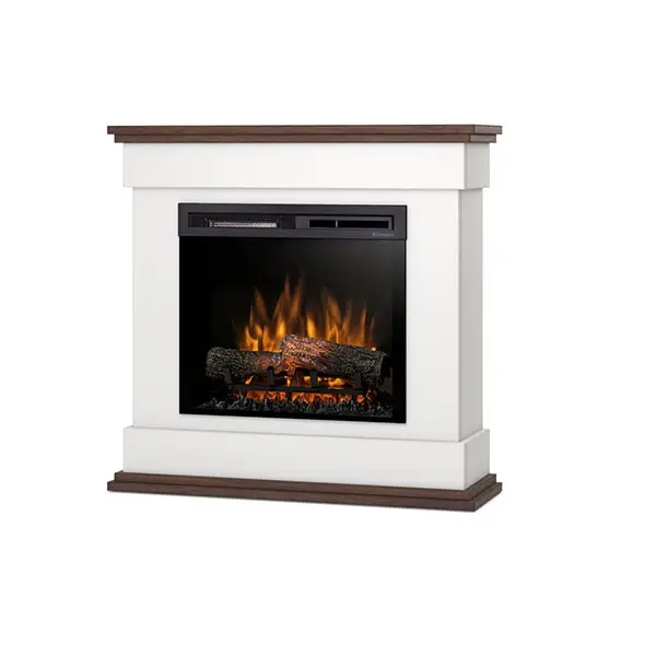 Lenox - chimenea eléctrica independiente con calefacción por suelo 23'