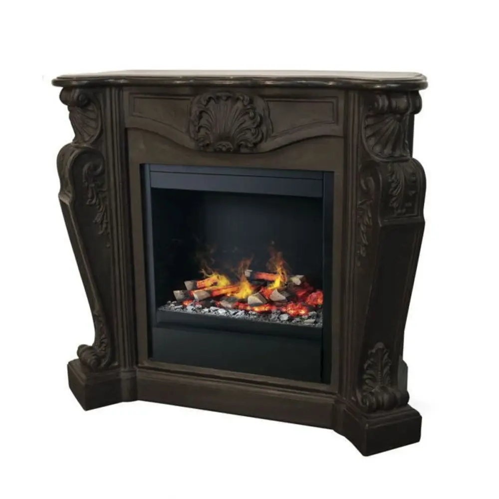 Xaralyn louis albany 1500w chimenea electrica de piedra efecto llama