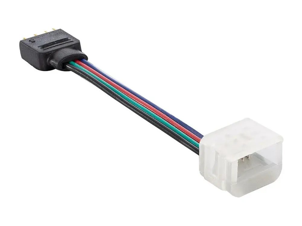 Cable Conector Neón LED RGB 24V DC 120LED/m