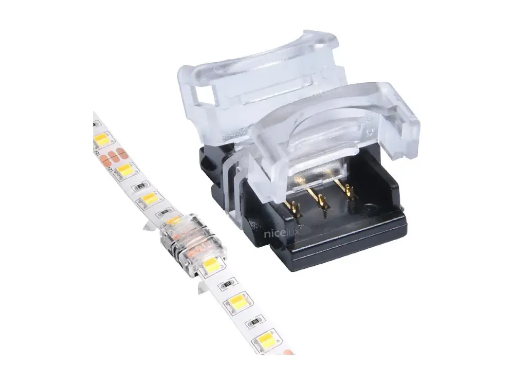 Conector de Hipopótamo para Tira LED Ancho 10mm IP65
