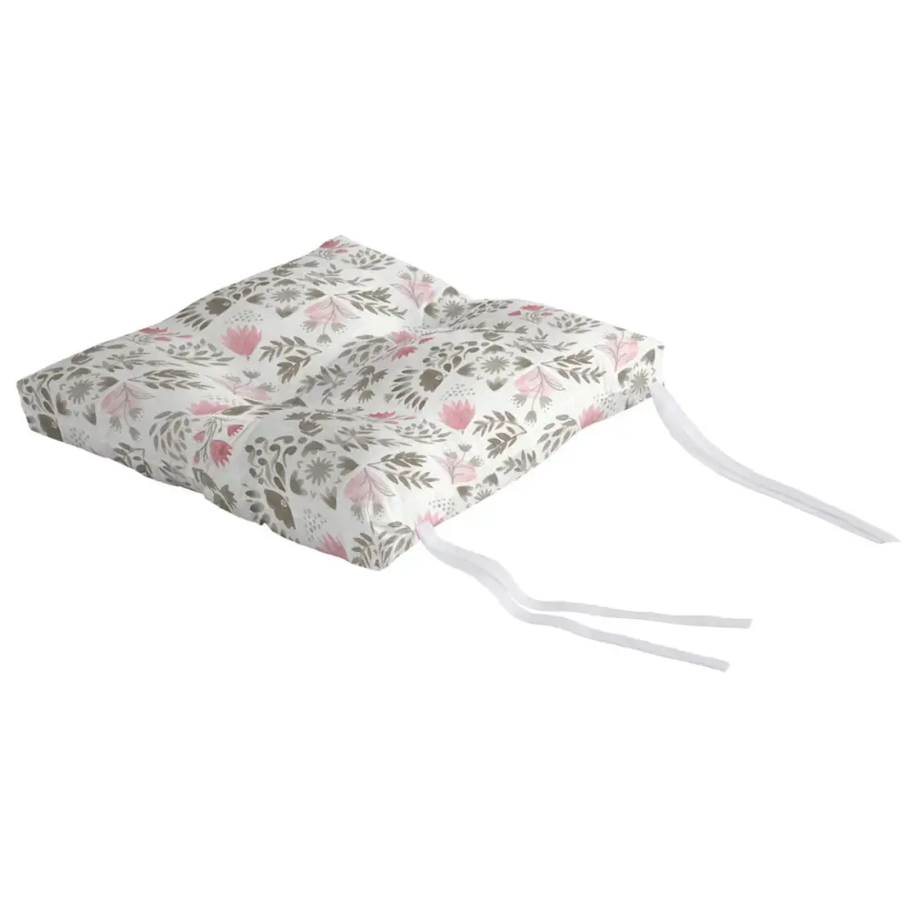 Cojín para silla Puzzle rosa 5x42x42 cm | Fácil de Colocar |