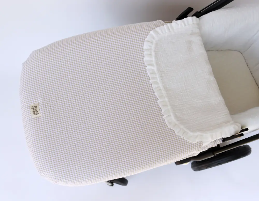 Colcha COMPACTO VICHY BEIGE