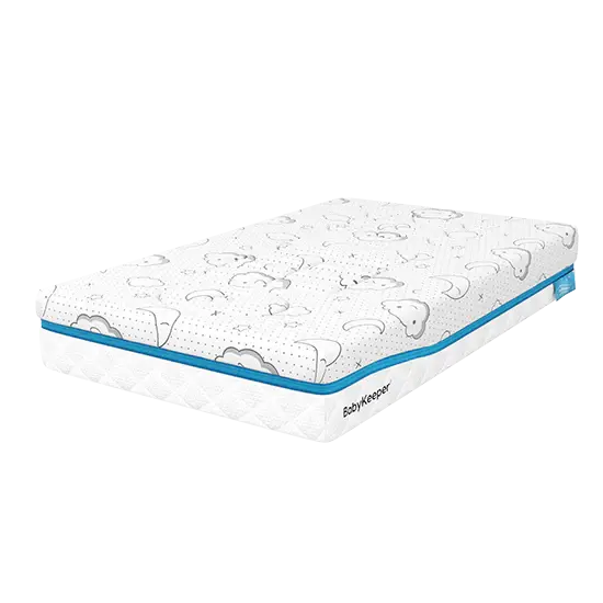 Colchón de Cuna Babykeeper Probiotics pequeño 50x80 cm para Cama Infantil
