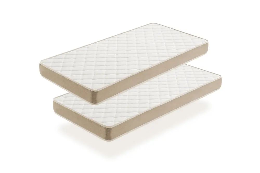 Pack de dos colchones juveniles - 80x190 - moonia con Certificado de Seguridad