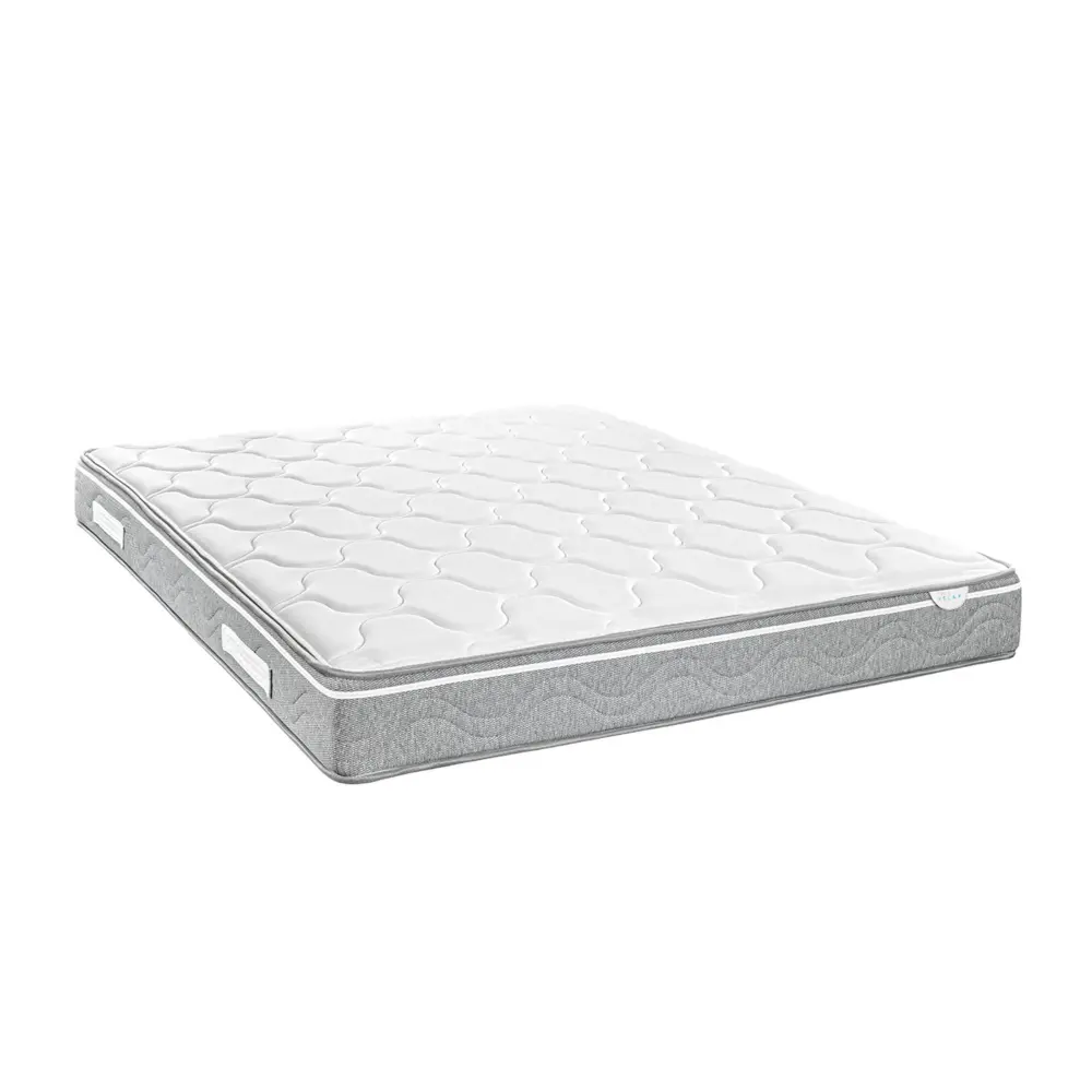 Base Inflable Colchón de muelles ensacados y viscoelástica megan 23cm altura - 150x200 cm
