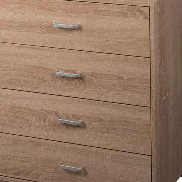 Diseño Ergonómico Cómoda 4 cajones 68X40X82,5 cm Madera