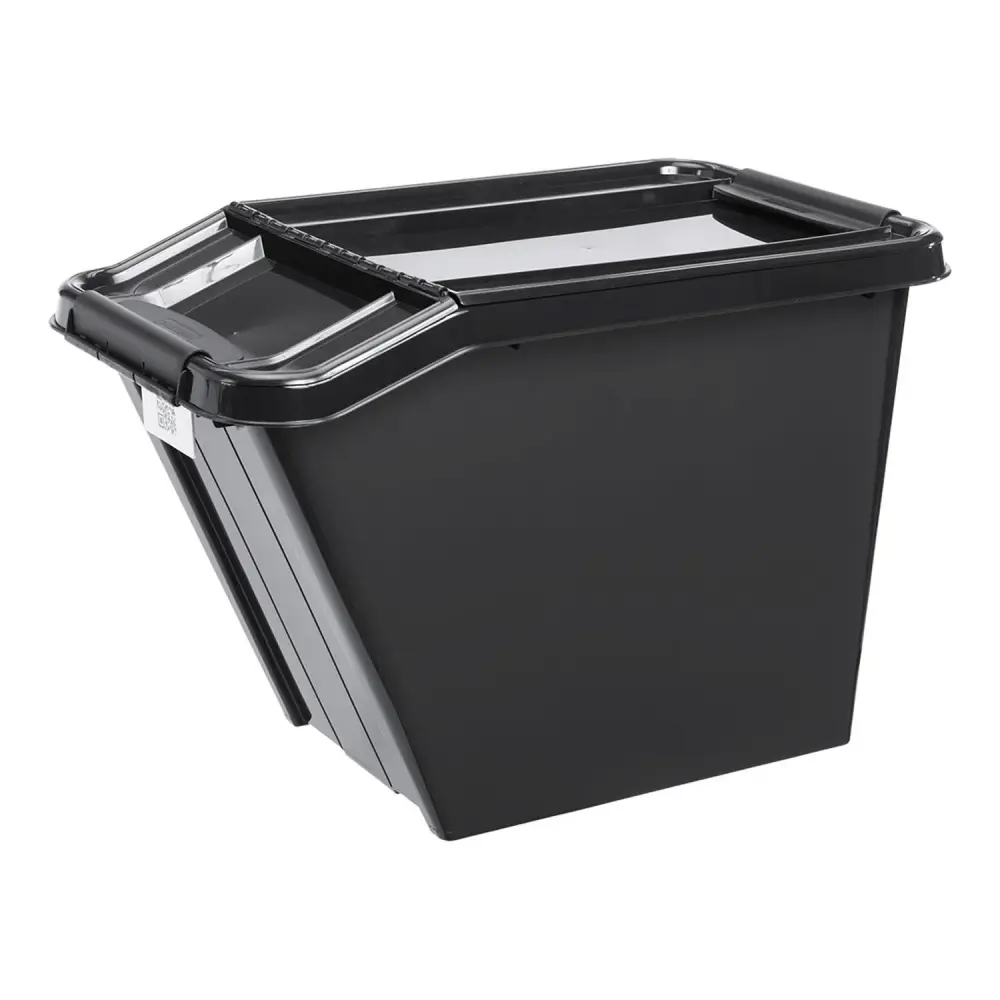 Contenedor con tapa PlastTeam ProBox Recycle QR 58L