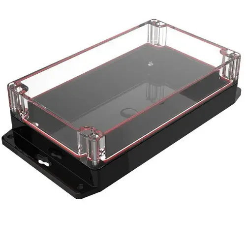 Electronic Racks And Boxes Enclosure Top Clear Bottom Ónix RBF85P12C10B