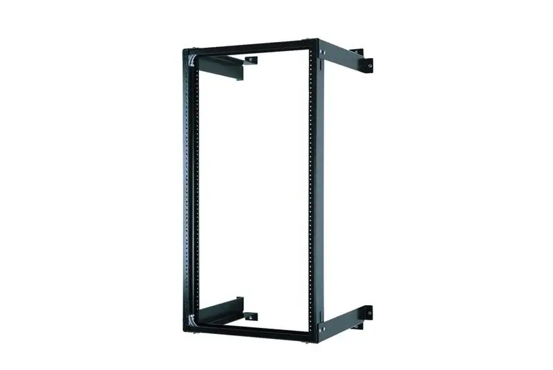 Fixed Wall-Mount Equipment Rack; 12U x 19"EIA W x 18"D; Ébano CPI 11960-718