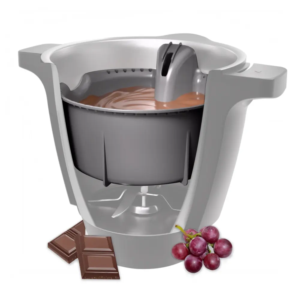 Simsafix® | Para todo tipo container Monsieur Cuisine Connect, Trend, Smart con Tapa de Apertura Suave