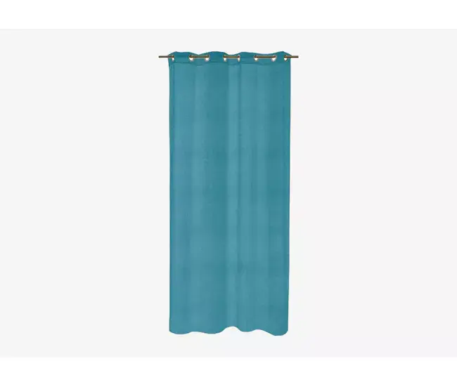 Con Certificación OEKO-TEX Visillo COLIN poliéster 140x250 cm azul