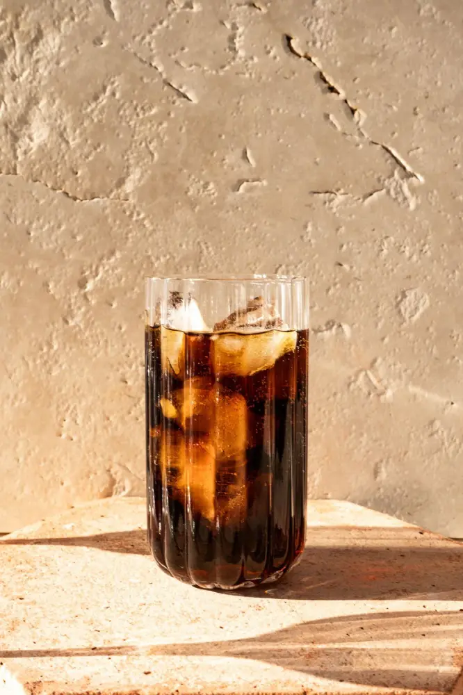 Vaso cristallo con onde enorme