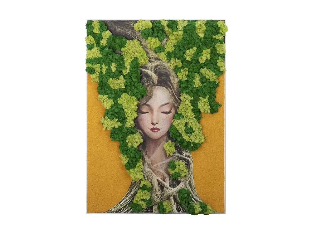 Cuadro Madre Naturaleza 100x3x140 Cm
