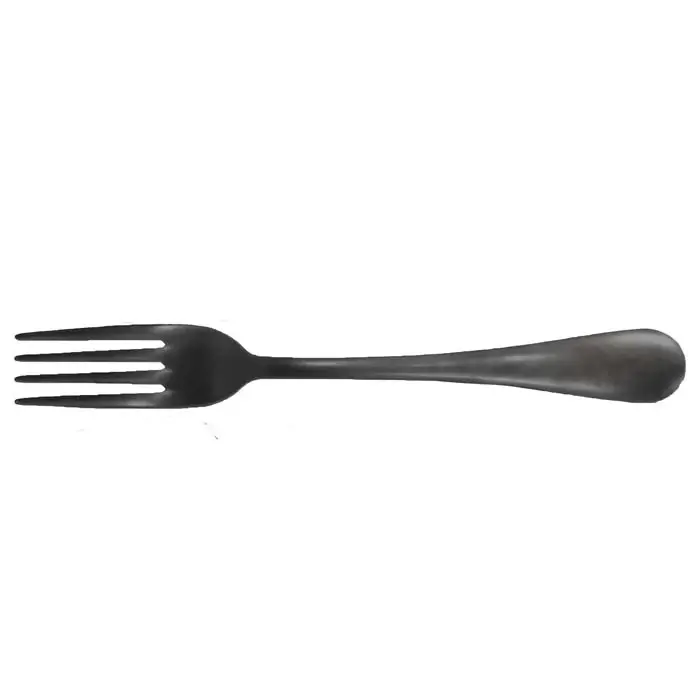 Tenedor Postre Matisse De época Pvd Negro