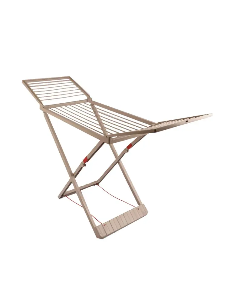 Colapsable | crema | tendedero plegable de resina incorpora 20 pinzas – tendal