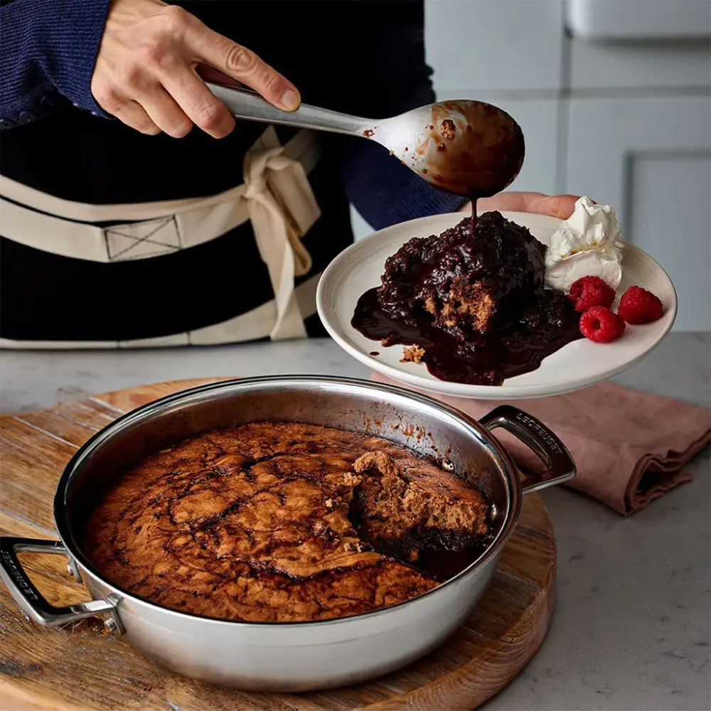 Le Creuset 3-ply Inoxidable Steel Non-stick Chef’s Casserole