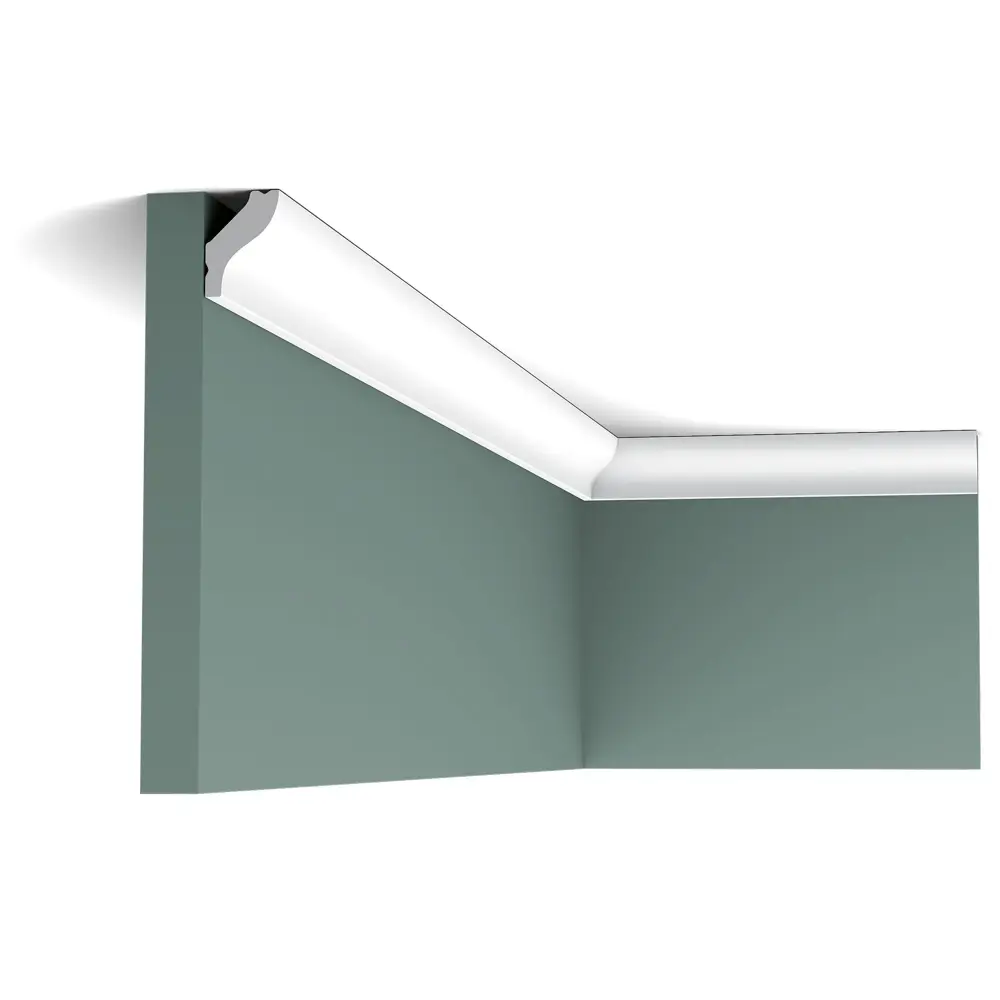 Listón decorativo CB500N en blanco | 18 x 25 x 2000 mm