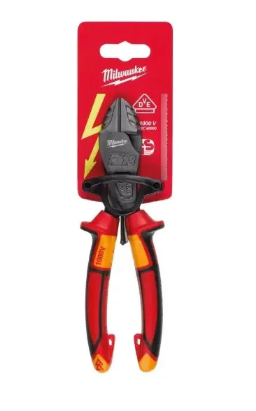 Pinza De Corte Diagonal Vde 1000v 7.5in Milwaukee 4932464569