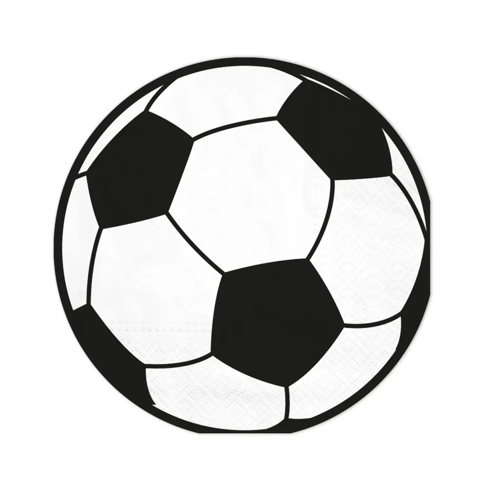 Servilleta de fútbol 10 uds.