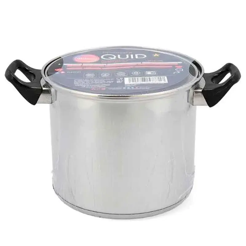 Caja de Almacenamiento Olla Hábitat Quid con tapa acero inoxidable