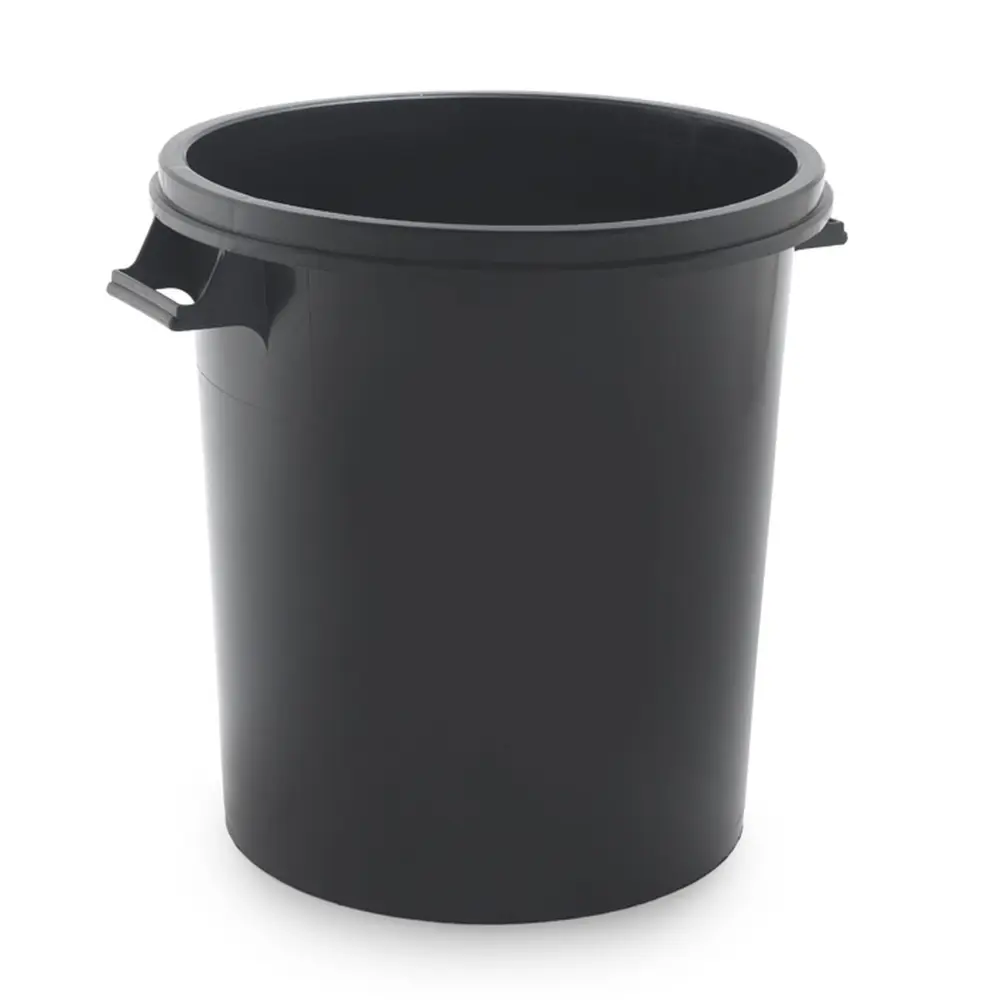 Cubo de basura 50l con asas, sin tapa Lavable Mano