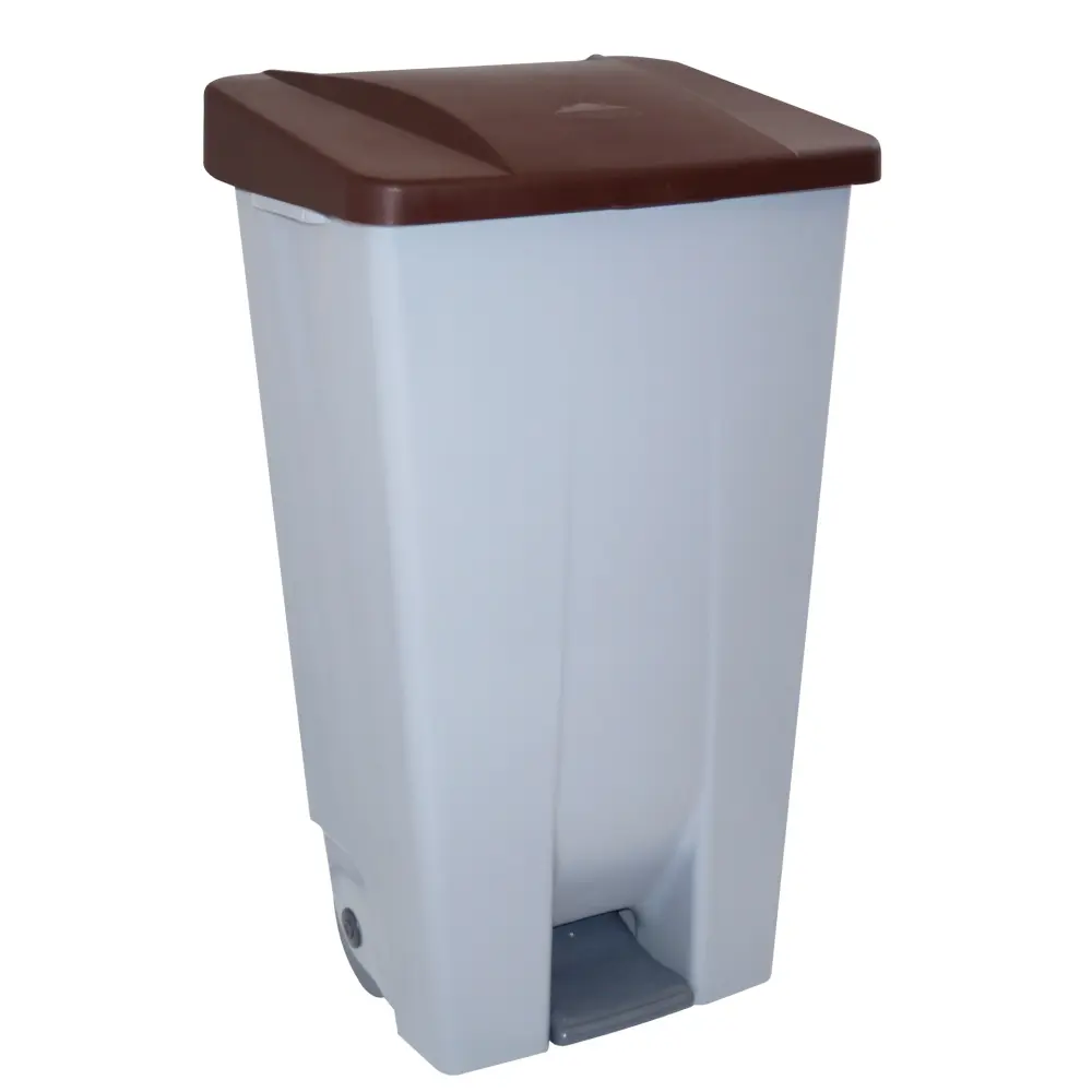 Denox contenedor selectivo marrón de 120l - 510x425x875 Capacidad 30 Litros
