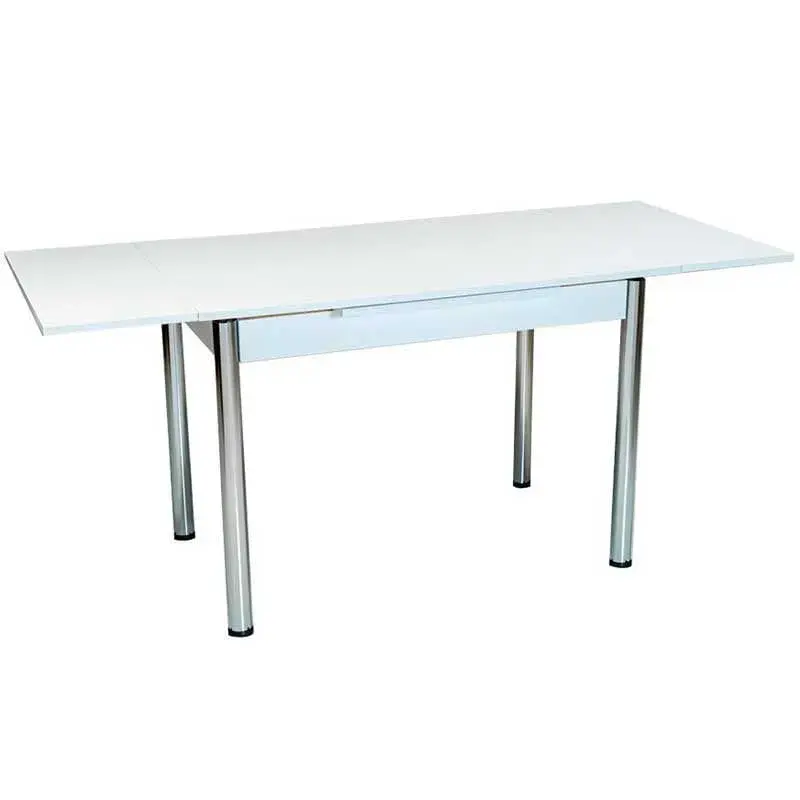 Mesa de comedor Narbona extensible blanco 75x110-170x70 cm